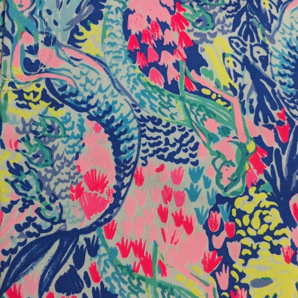 NWT! Lilly Pulitzer Bay Ave Shorts Multi Mermaids Cove Size 2 - Picture 3 of 14